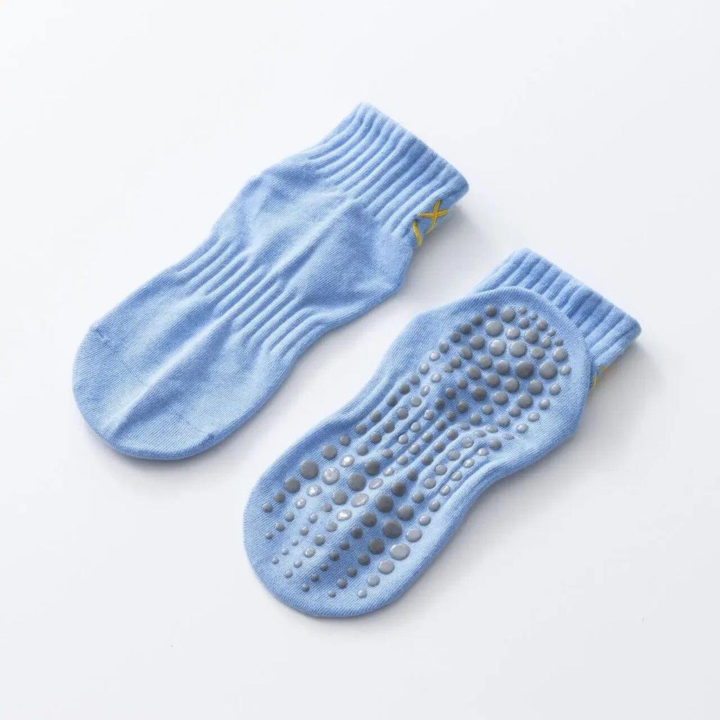 Neue feste Farbe, einfache, rutschfeste, atmungsaktive Yogasocken, Pilatessocken für Damen, Indoor-Tanz, Fitness, Gymnastik, Training, Sport-Socken