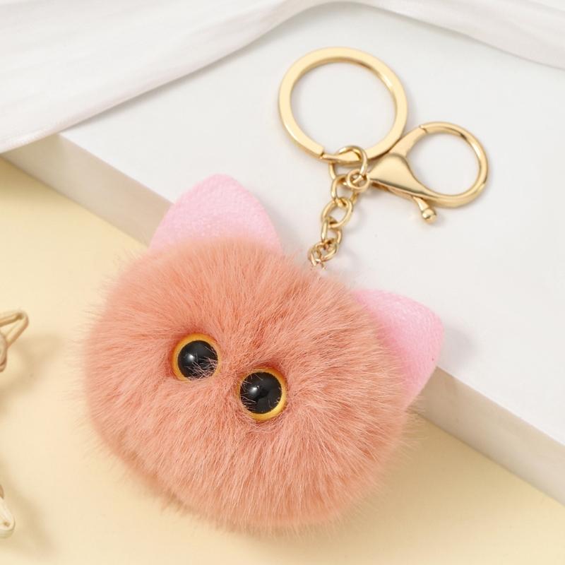 Elegant Doll Bag Charm Key Accessory Convenient Bag Dangler Unique Keychain Charm Fashion Animal Pendant for Women