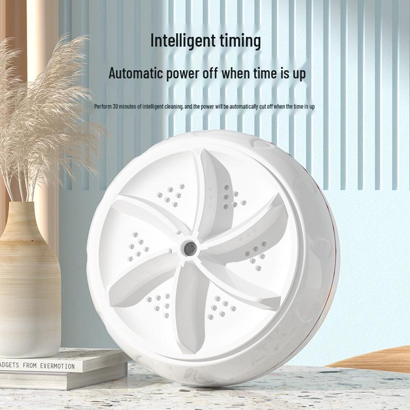 Compact Portable Electric Washing Machine for Travel & Dorms