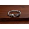 Men's Bracelet Retro Punk Style Stainless Steel Snake Head Beast Head Skull Jewelry Does Not Fade