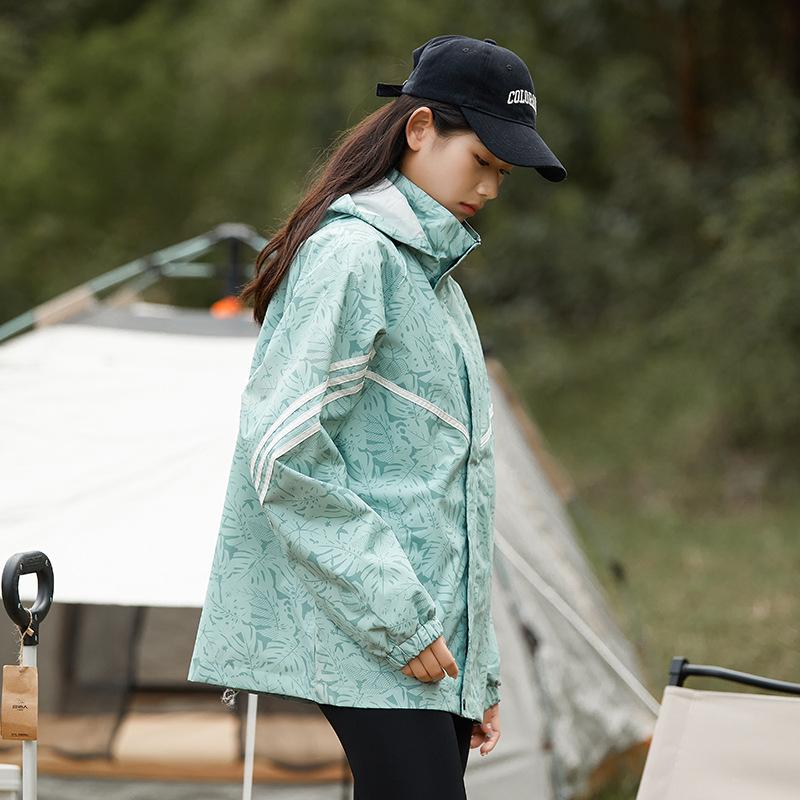 Jacket Men's and Women's Same Windproof and Waterproof Spring and Autumn Outdoor Thin Breathable Casual Mountaineering