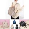Floral Embroidered Double Backpack Large Capacity Women's Bag Oxford Fabric Blue Black Khaki