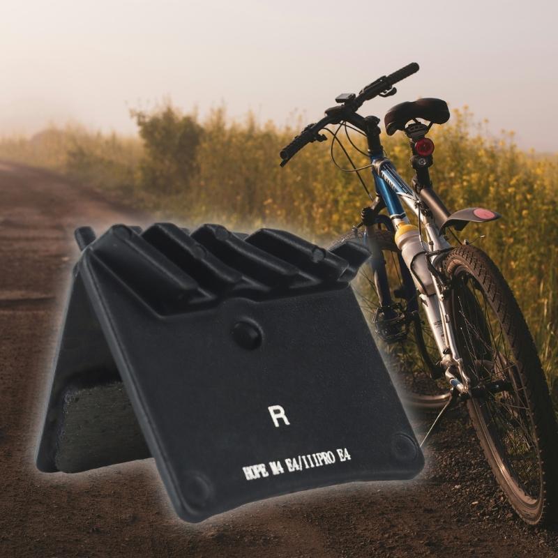 4 Piston Heat Dissipation Brake Block Mountain Bike Disc Brake Pad Road Bike Calipers Brake Block Bicycles Repair Tool