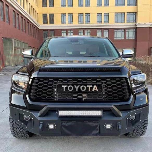Toyota Tundra TRD Grille (2014-2021), Black Honeycomb with Large TUNDRA Logo