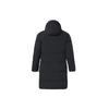 Li Ning Training Series Warm Solid Color Loose Mid-Length Down Jacket Men Outerwear Black AYMR023-1