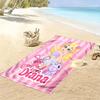 Love, Diana 2D Flat Print Beach Towel, Large Soft Quick Dry Towel for Beach Camping SwimmingXSTJ0915161
