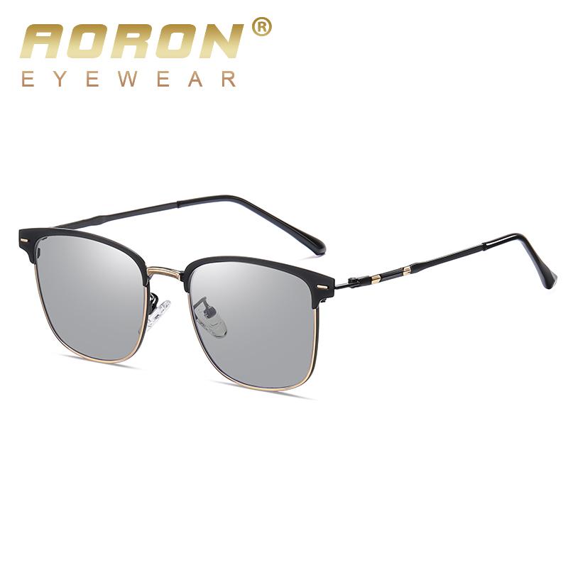 

AORON Мода Фотохромные поляризованные солнцезащитные очки Классический дизайн бренда Anti Glare UV400 Очки для мужчин Женщины Вождение Рыбалка Спортивные очки