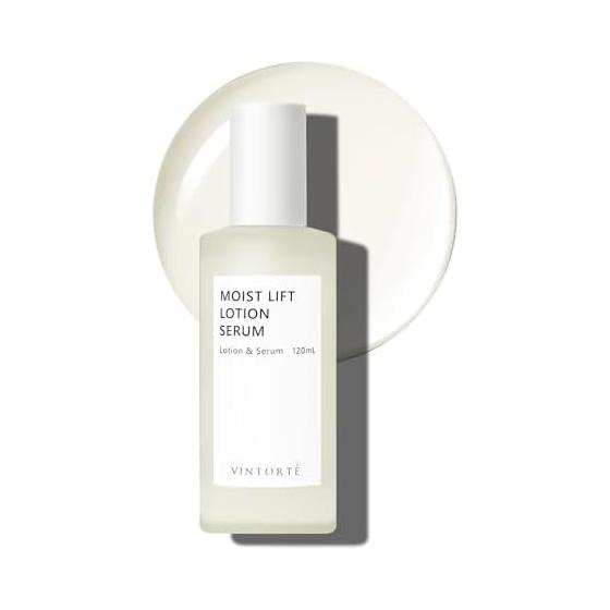 VINTORTE Moist Lift Lotion Serum Lotion High Moisturizing 120mL [Humanized Ceramide CICA Introduced Lotion Serum Grade Sensitive Skin Additive-Free