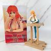 Four Models of One Piece At the Bar, Anime Figures Standing Pose, Empress Standing Pose, Vivi Lying Down, Nami Sitting Pose, Ace Ornaments