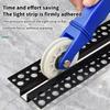 Rubber Wheel Handle Roller Double-Head Pressure Pulley Durability Window Screening Install Tool