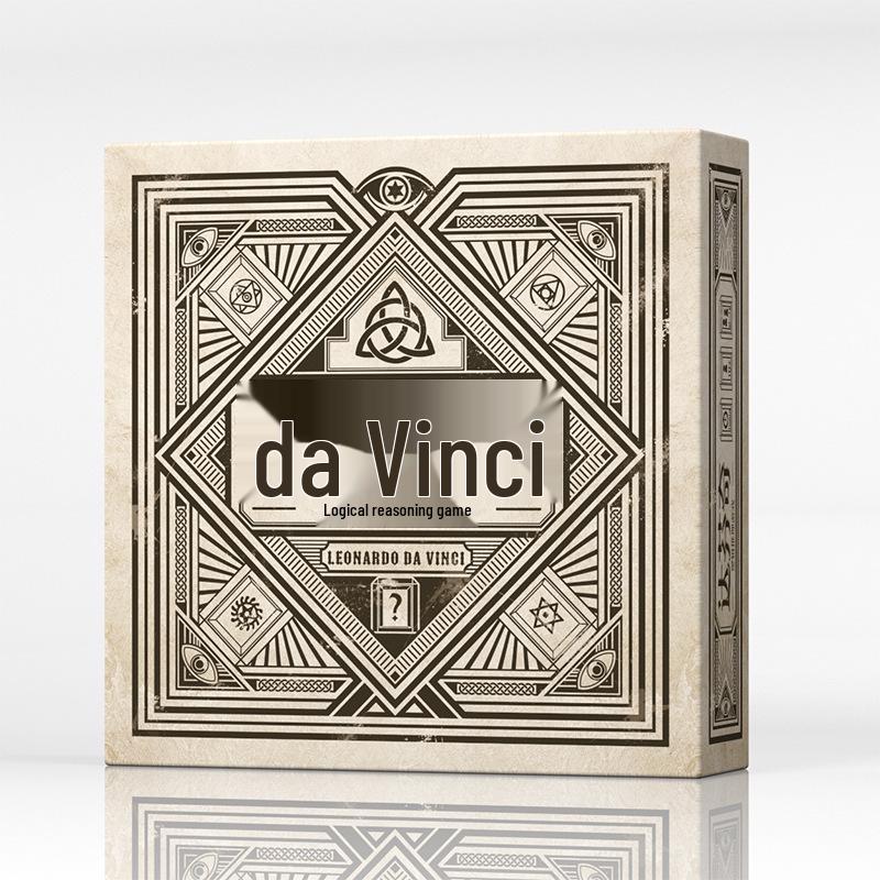 The Da Vinci Code Logic Puzzle: Two-Player Tabletop Game for Children & Adults