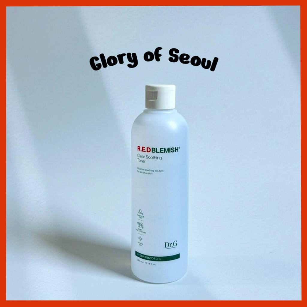 

Dr.G RED Blemish Clear Soothing Toner 300mL/10.14oz KOREA Beauty Korean Skin Care Calming Mild exfoliation AHA BAH Hydrating Hyaluronic acid