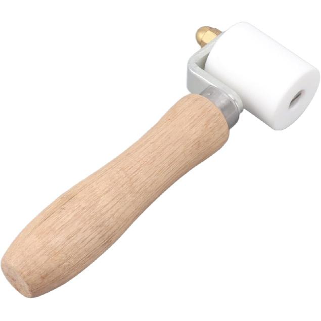 40 Mm Seam Roller High Temperature Seam Hand Pressure Roller for PVC Welding White