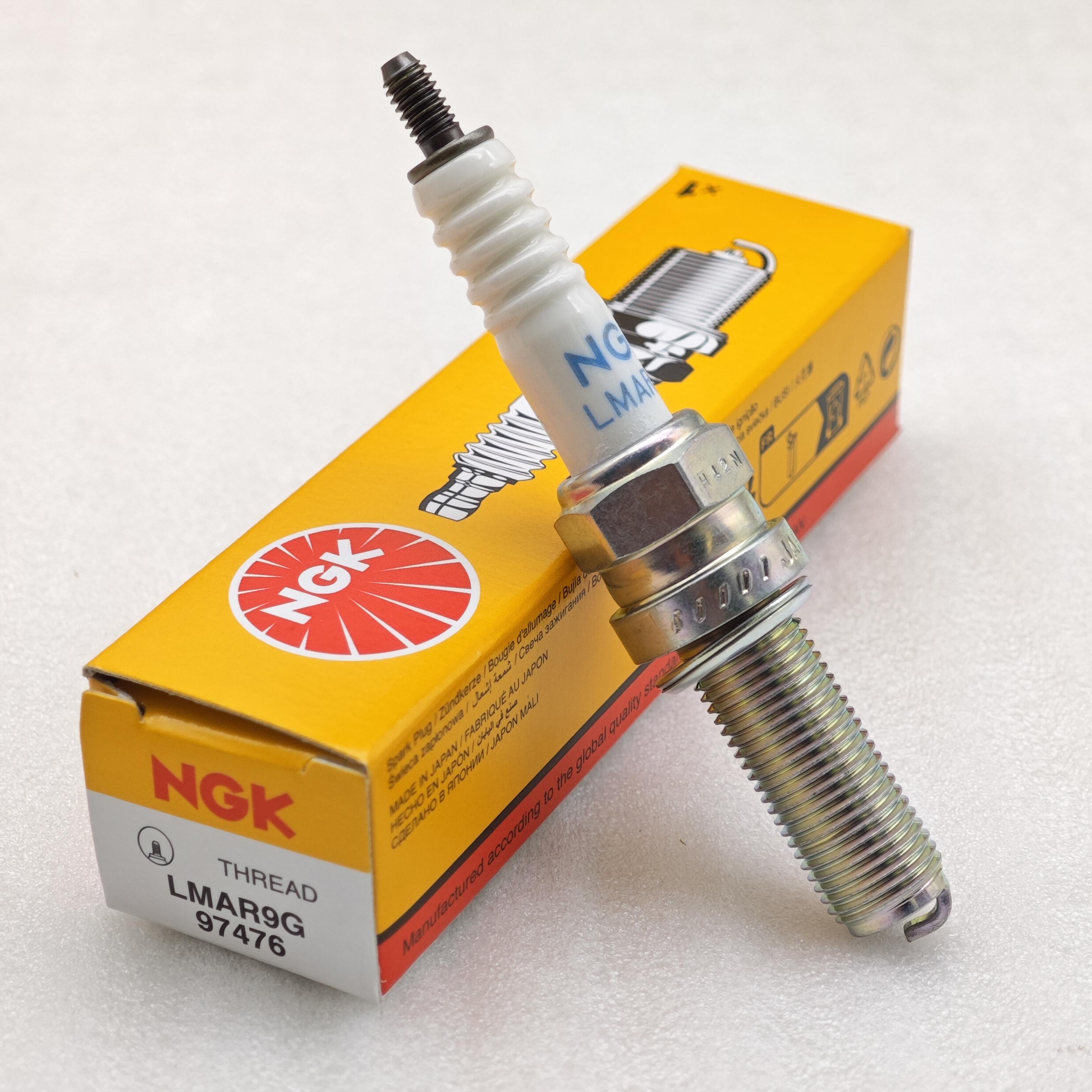 

1 шт. Оригинальная свеча зажигания LMAR9G 97476 92222 OEM 92070-0716 Подходит для KAWASAKI EX400 NINJA 400, Z400 ABS (19-18) и т.д 1pcs LMAR9G 97476