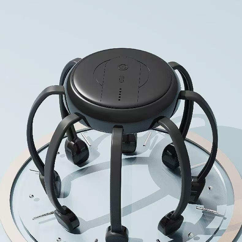 Smart Octopus Head Massager: Automatic Scalp Therapy for Soothing Home Use чёрный