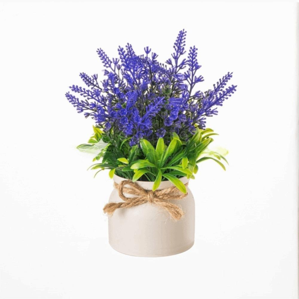 Plastic Artificial Flower Bonsai Fake Plant Flowers Potted Ornament Simulation Succulents Evergreen Bonsai Desktop Decoration
