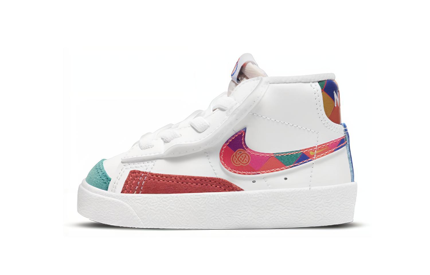 

Nike Blazer Mid Китайский Новый год Белый Ярко-Малиновый TD DD8491-163 23.5