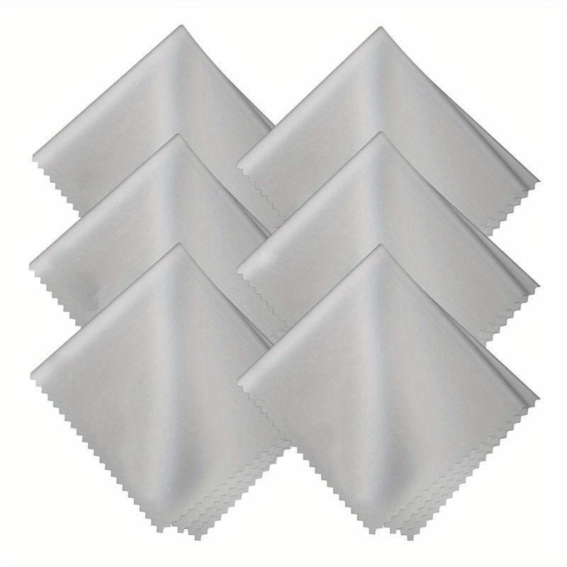 6pcs Smooth Cleaner Glasses Lens Cloth Cloths Sunglasses Cleaning Cloth Microfiber Cleaning Cloths