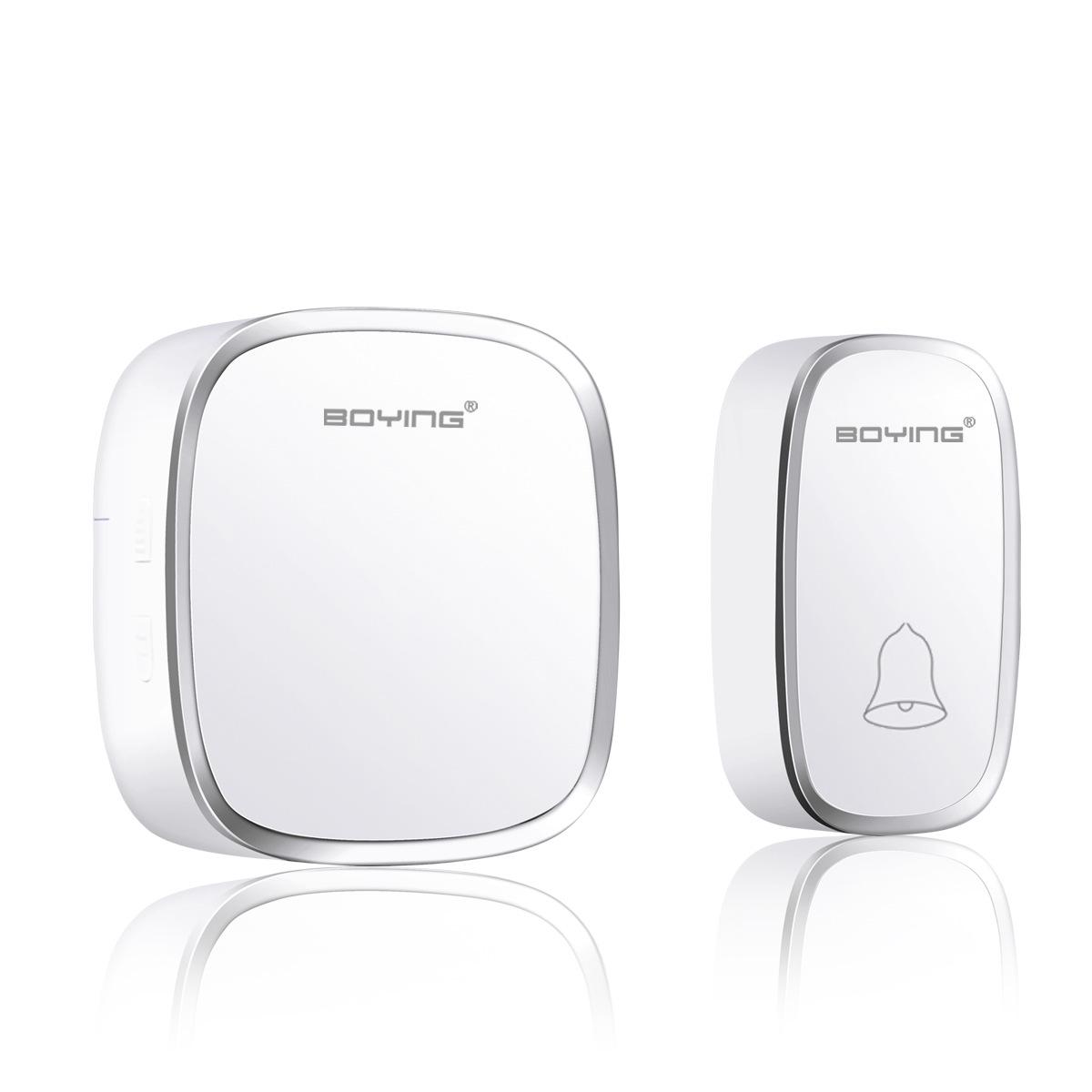 Boying D201 Waterproof Wireless Doorbell, Battery Operated, Long-Range Remote Control, Elderly Call Button.