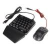 Keyboard Mouse Converter Set Wired RGB Mechanical Keyboard Mouse Adapter Combo for PS5 for PS3 for P