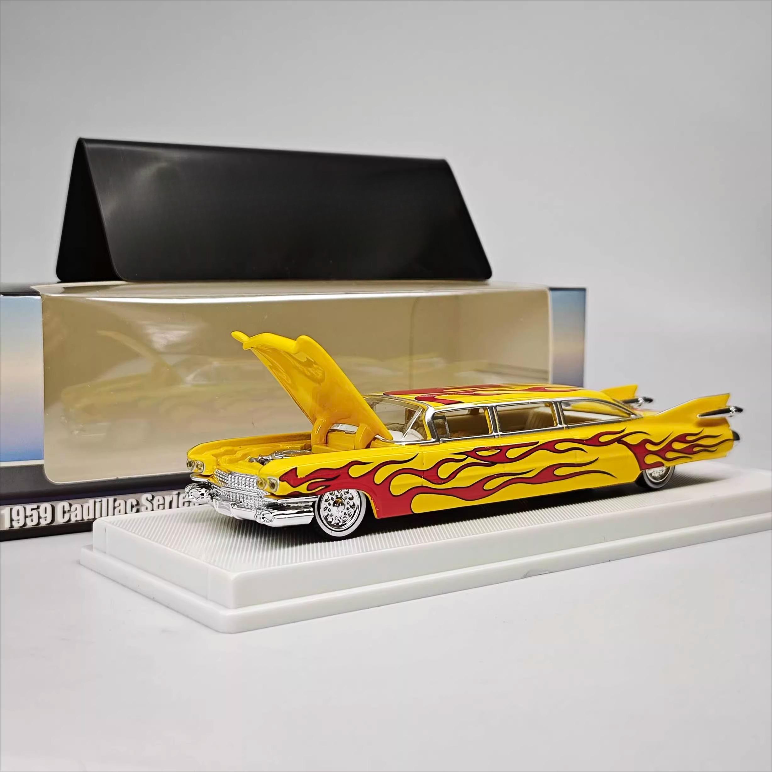 Mechanic Cadillac Big Rocket 1959 Cadillac Alloy Car Model Extended Ornament