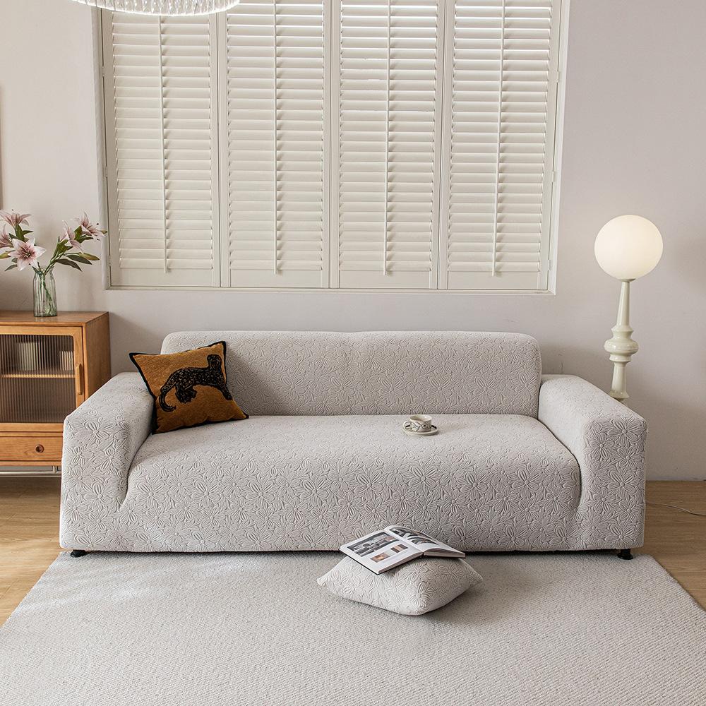 All Season Universal Lazy Sofa Cover Summer New Straight Sofa Cover Anti Cat Scratch Elastic Universal Sofa Protection Cover