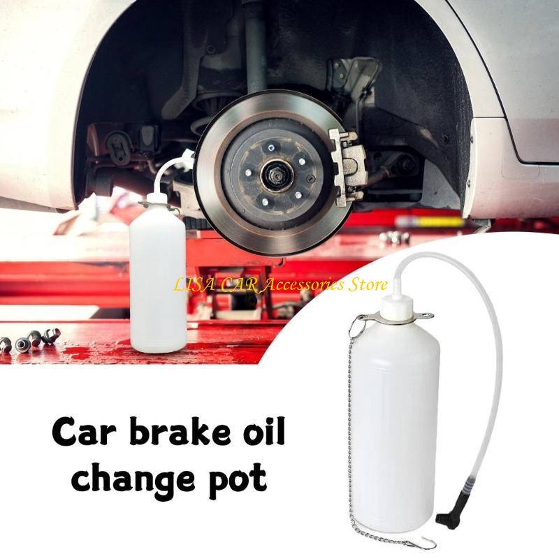 M4YB Brake Bleeder 1000ml Bottle Oil Changing Insert Tool With 60cm Hose Tool