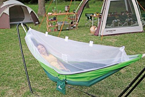 Captain Stag Camping Balcony Hammock with Mosquito Net, Holiday Mosquito