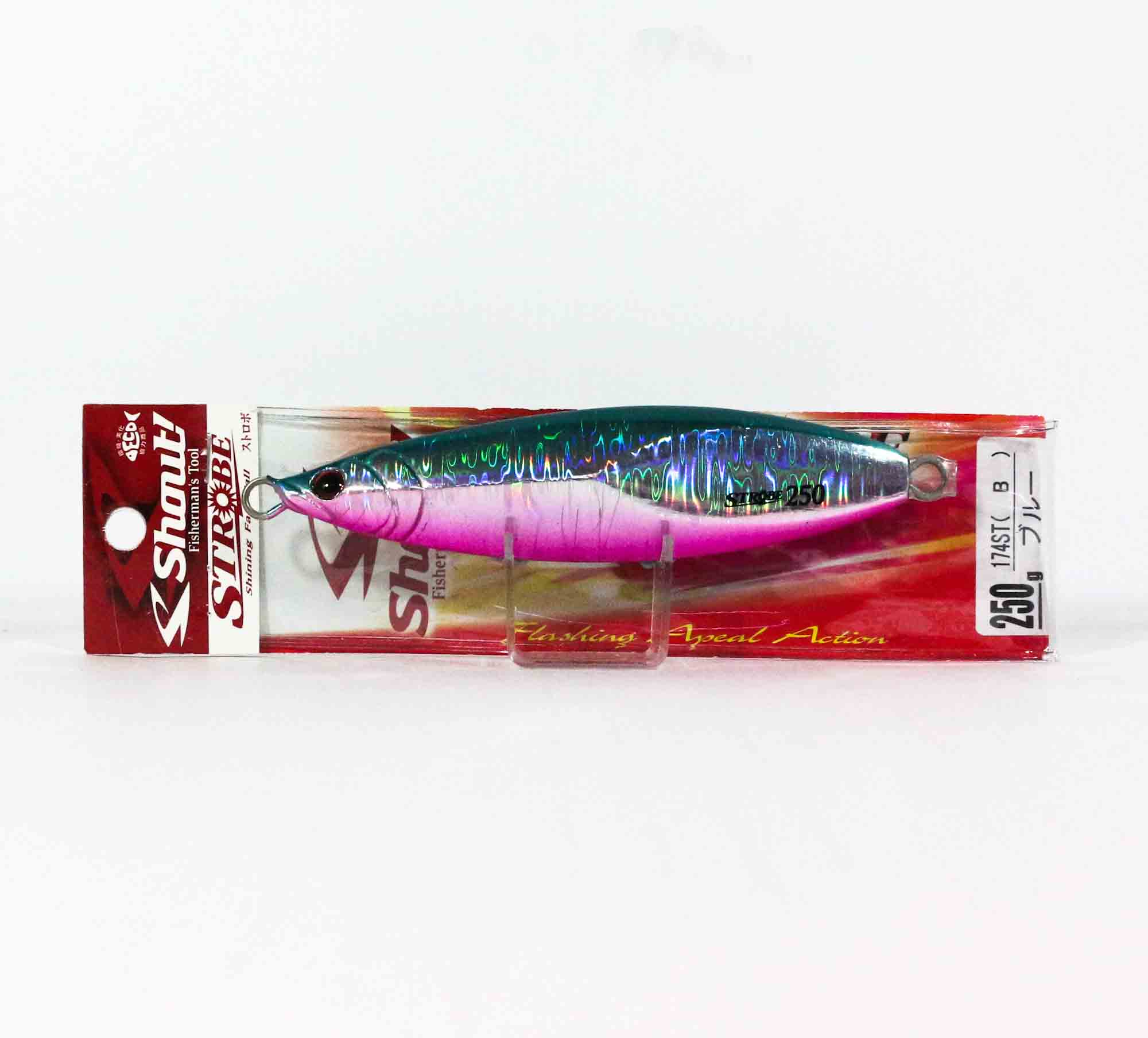 

Shout 174-ST Metal Jig Strobe 250 grams BP (4742) DC
