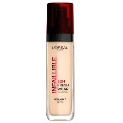 L'Oréal Infaillible 32H Fresh Wear Foundation 15 Porcelaine SPF25