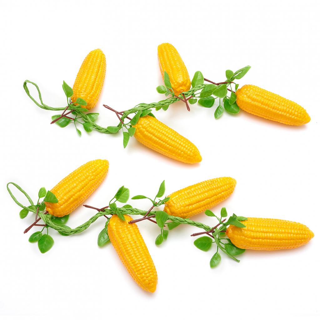 2PCS Artificial Corn Strings Fake Plants For Photography Props Home Decor