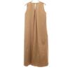 ESTNATION made in Japan No sleeve V neck one piece 36 Brown Women Used
