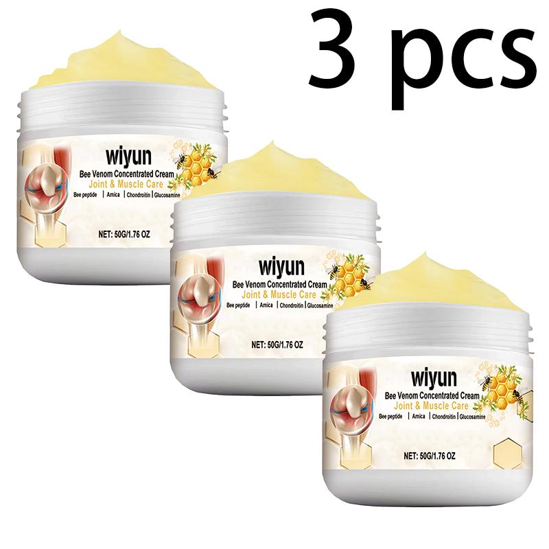 Bee Venom Body Cream Gentle Moisturizing Apply Wrists Knees Body Massage Topical Repair Cream
