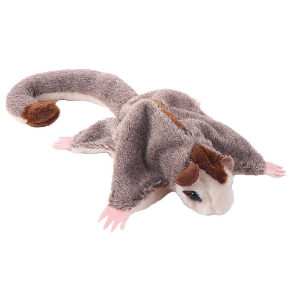 Stuffed Sugar Glider Plush Toy Simulation Australian Flying Squirrel Doll Friends Gift