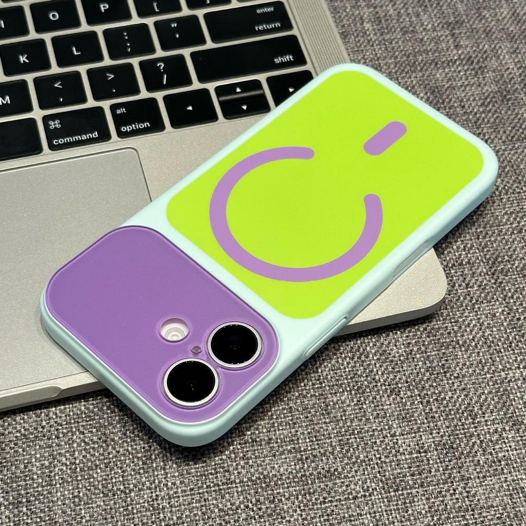 Applicable To iPhone18PROMAX Fruit Colorful Contrasting Color AG Large Window Magnetic Mobile Phone Case Apple 17 Dopamine 16