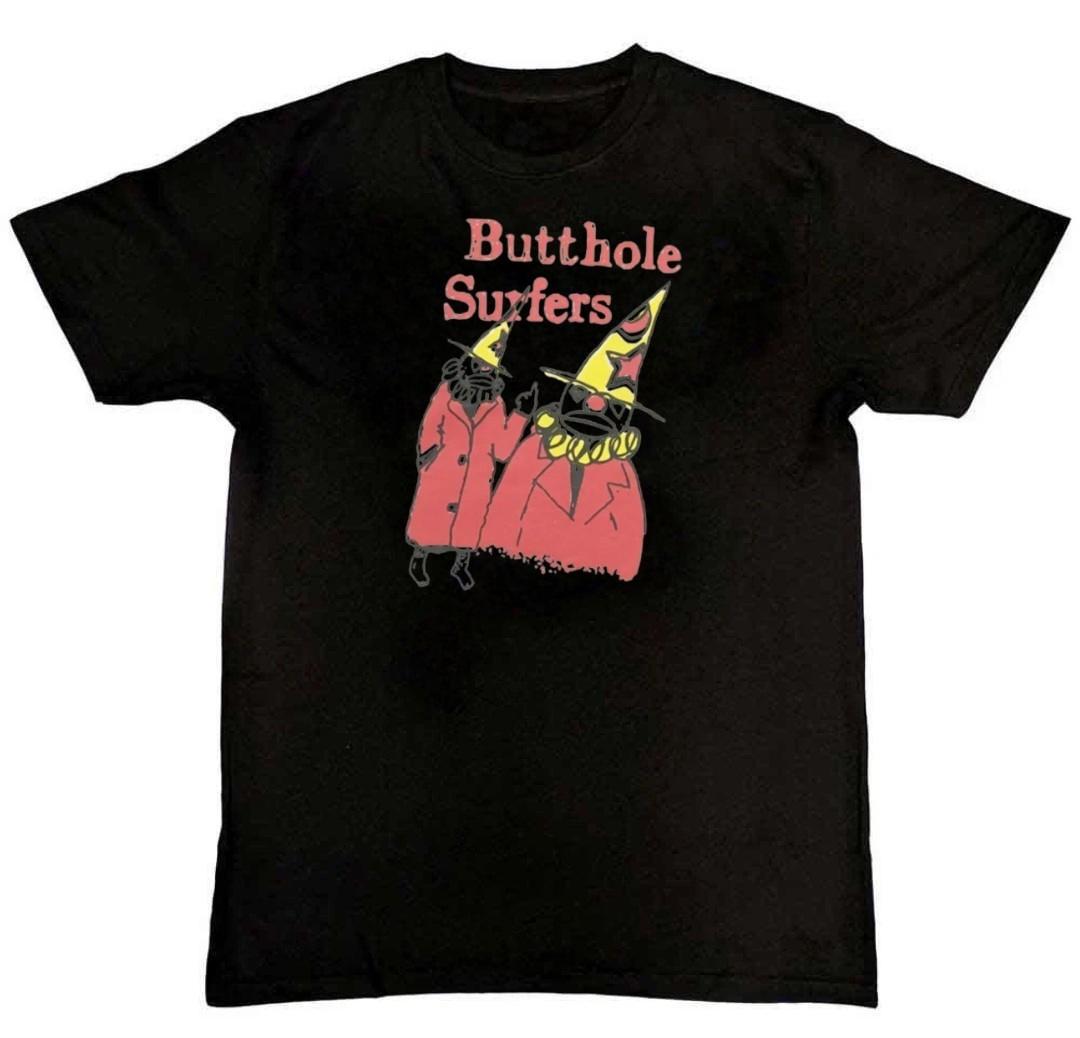 Vtg Butthole Surfers Band Tour Graphic Print T-Shirt L