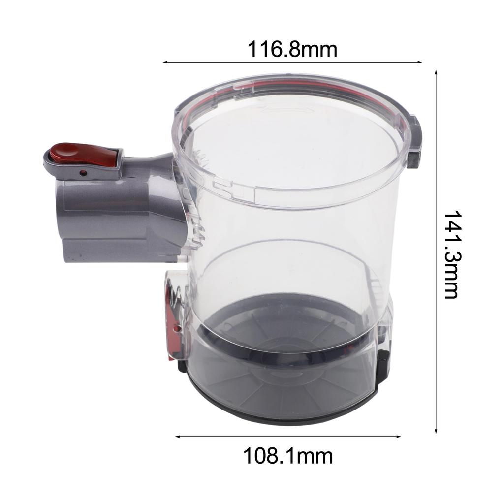 Cordless Vacuum Part Dust Cup Replacement Dust Cup Easy To Clean