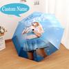 Custom Name Top Singer Taylor Umbrella Folding Umbrella, Automatic Umbrella - 8-Frame for Travel, Casual Lightweight Personalized Gifts