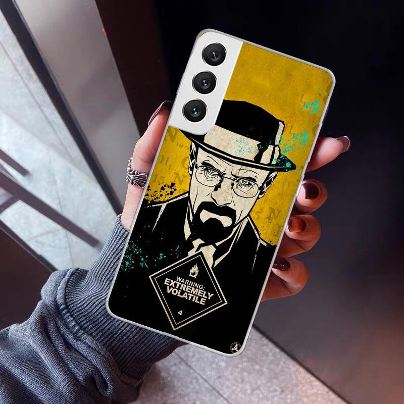 

Breaking Bad WalterWhite Phone Case For Samsung Galaxy S26 S25 Edge S24 S23 Ultra S22 Plus S21 S20 FE Soft TPU Back Cover Funda Samsung S26