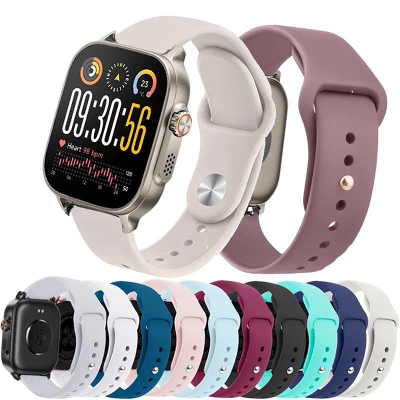 Paski do zegarków 22mm Dla smartwatcha Realme Watch 5/S2 opaska na nadgarstek sportowa silikonowa Bransoleta pasek Realme Watch 2/3/S/3 2 S pro