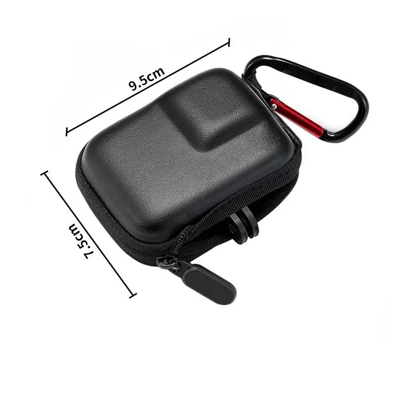 Mini Storage Bag for DJI Osmo Action 5Pro/4/3 GoPro Hero 13 12 11 10 Camera Half Open Quick Release Carrying Bag Protective Case