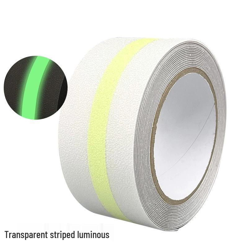 Black & Yellow Wear-Resistant Frosted Anti-Slip Tape for Stairs and Floors