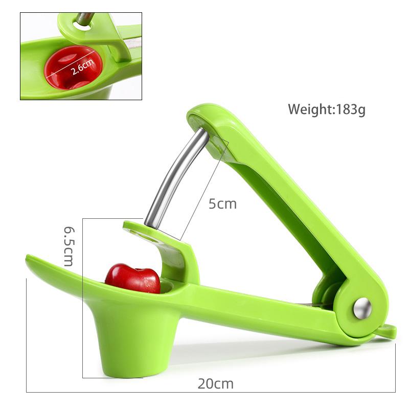 

Cherry Pitting Device Red Dates Cherries Hawthorn Pitting Clip Device Household Fruit Date Picking And Digging Core Kitchen Tool