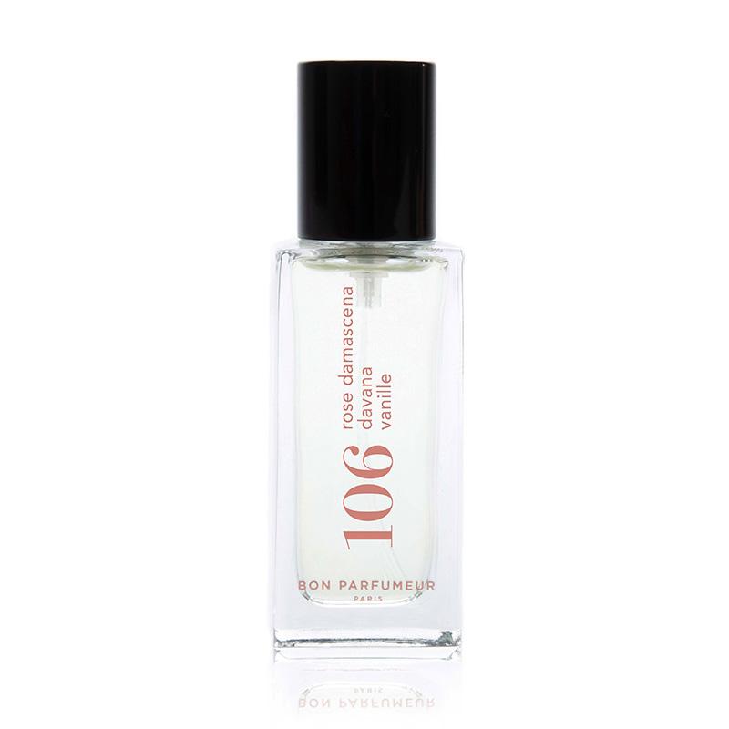 Bon Parfumeur 106 Pocket Perfume Portable Pack Eau De Parfum EDP Twilight Paris, Romantic Rose Scent 15ml 15ml