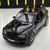 New 1:32 Rolls Royce Cullinan SUV Alloy Luxy Car Model Diecast Metal Toy Vehicles Car Model Sound and Light Simulation Children Gift