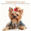 5Pcs Pet Nose Bridge Clamp Hair Clips Small Dog Clips for Maltese Yorkie Puppy Grooming Snap Barrettes Soft Silicone Pads