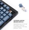 V6 Max QMK Plná velikost Bezdrátová Vlastní Mechanická US RGB Hot Swap Kompatibilní Gateron Jupiter Mechanická s Těsněním Kompatibilní s Windows Linux Jupiter
