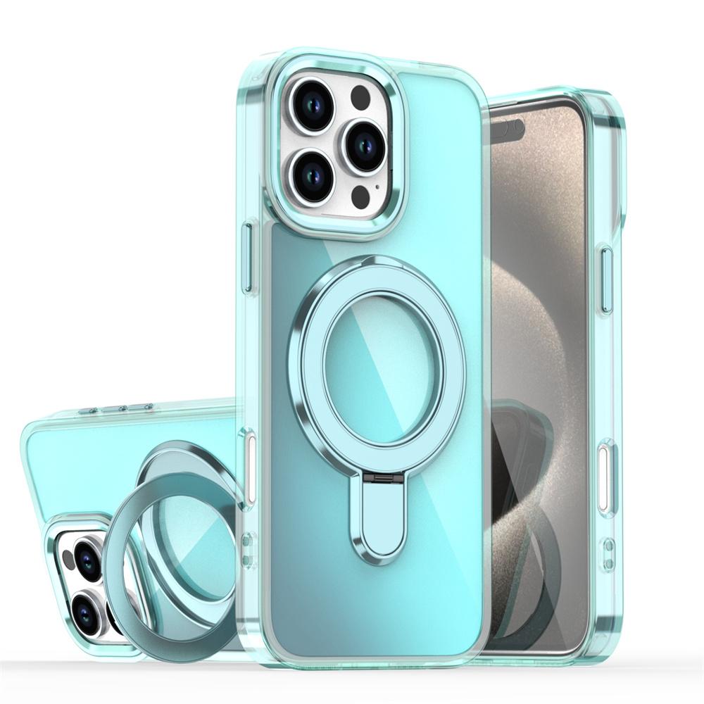 

Laser Color Changer Fold Magnetic Stand Phone Case For iPhone 17 14 15 16 11 12 13 Pro Max Shockproof Protection Cover For iPhone 14 Plus&Case & Holder