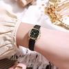 Korean Version of the Trendy Ladies Watch Fashion Small Arab Quartz Watch Leather Strap Watch