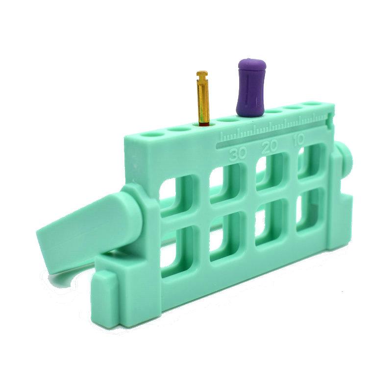 Wucifang Shoes Light Blue Dental Endo Holder 8 Hole Autoclavable Endodontic File Drill Stand Holder For Dentists New